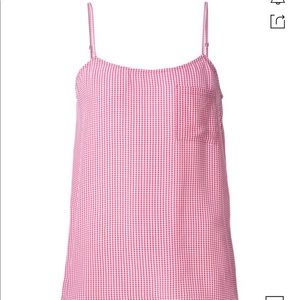 Equipment gingham cami